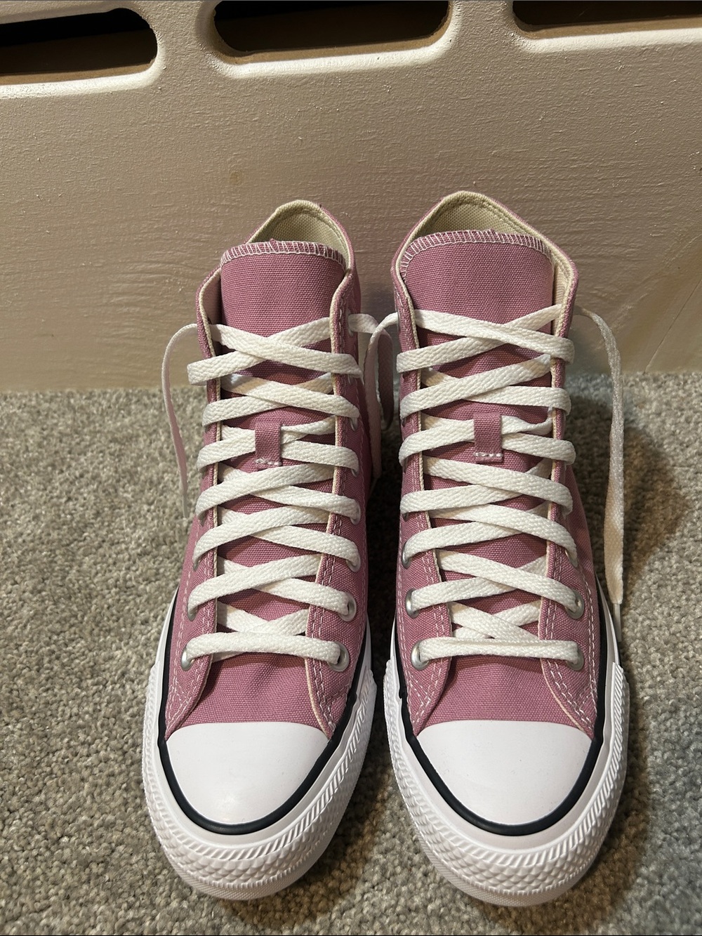 Converse All Star High-Top Sneakers in Dusty Rose, new without box